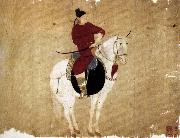 unknow artist Youn Nobleman on Horseback Sweden oil painting reproduction